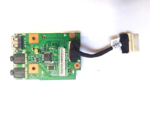 Доп. плата USB, AUDIO, картридера  55.4M502.001 для Lenovo Z575 запчасти для ноутбука