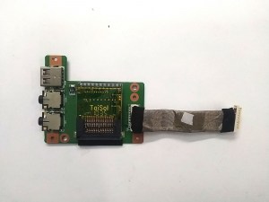Доп. плата USB, AUDIO, картридера LA56 I/O BD 10620-1 с шлейфом 50.4JW02.001 Lenovo B560 запчасти для ноутбука