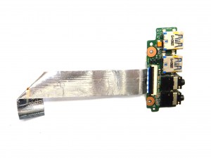 Доп плата AUDIO, USB N56VM AUD IO BOARD REV: 2.3 60NB0030-AU1 с шлейфом Asus N56 N56V запчасти для ноутбука