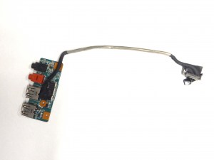 Доп плата USB, AUDIO 1P-1096J02-8010 с шлейфом 015-0001-1492_A Sony Vaio PCG-7181V VGN-NW2ERE запчасти для ноутбука