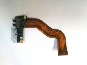 Доп плата USB, AUDIO 3015A FAL4SN1 с шлейфом FAL4YN1 G5B003022000-A Toshiba Satellite R840-125 запчасти для ноутбука