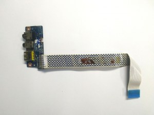 Доп плата USB, AUDIO VIQY1 NS-A036 Rev: 1.0 с шлейфом QIQY6 NBX0001760J Lenovo Y500 запчасти для ноутбука