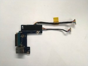 Доп плата USB, VGA с шлейфами Samsung R65 запчасти для ноутбука