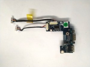 Доп плата USB, VGA с шлейфами Samsung R65 запчасти для ноутбука
