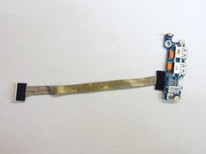Доп плата USB ICL50 LS-3551P Rev: 1.0 4359FMBOL12 с шлейфом DC02000EH00 Acer Aspire 7520G запчасти для ноутбука