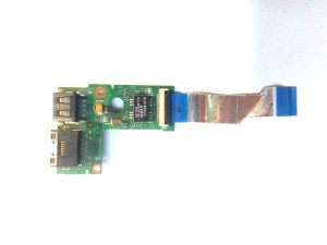 Доп плата USB и сетевого разъема 55.4M504.001G шлейфом 50.4IH10.001 для Lenovo Z575 запчасти для ноутбука