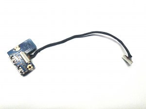 Доп плата кнопки включения, USB BA92-09761A с шлейфом Samsung NP550P5C запчасти для ноутбука