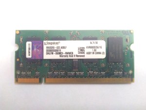Kingston 1GB DDR2 KVR800D2S6/1G 99U5293-022.A00LF запчасти для ноутбука