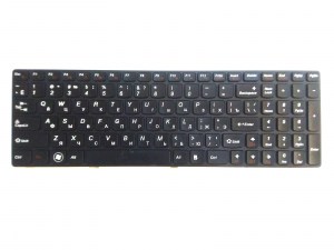 Клавиатура (б/у) для ноутбука Lenovo B570, B590, V570, Z570 Z575 запчасти для ноутбука