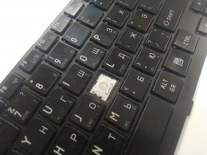 Клавиатура (на кнопки)  MP-10N96SU6356 Toshiba Satellite R845 запчасти для ноутбука