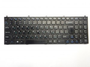 Клавиатура (неисправная) на кнопки MP-08J46SU-4306W REV: 0 6-80-M9800-283-1D DNS C5500Q C5501Q W270EGQ (0161133) запчасти для ноутбука