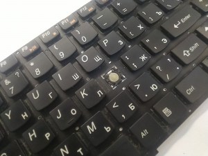 Клавиатура (неисправная на кнопки) 25-012436 V-117020CS1-RU Lenovo IdeaPad B570 B580 запчасти для ноутбука