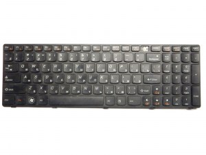 Клавиатура (неисправная на кнопки) 25013375 REV:MP-0A MP-10A33SU-6861 REV:0A Lenovo B570 B570e запчасти для ноутбука