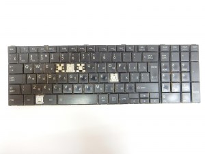 Клавиатура (неисправная на кнопки) MP-11B96SU-528B 13H726704413Q 0KN0-CK1RU121334 Toshiba Satellite C50 C850 C850D C855 C855D L850 L850D L855 L855D запчасти для ноутбука
