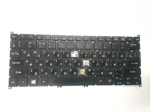 Клавиатура (неисправная на кнопки) NSK-R7CSQ AEZHJ700020  REV: 3B 9Z.N9RSQ.C0R Acer Aspire ES1-131 запчасти для ноутбука