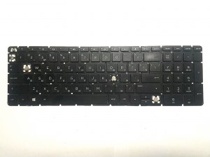 Клавиатура (неисправная на кнопки) для 852041-251 490.08C07.0S0R RU V151830AS3 HP запчасти для ноутбука