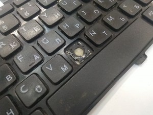 Клавиатура неисправная (на кнопки) 90.4IE07.S0R 0NKR2C V119625AS Dell для Inspiron N5110 запчасти для ноутбука