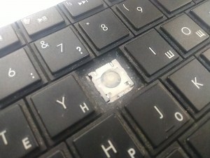 Клавиатура неисправная (на кнопки) AER15700010 2B-41716Q100 HP Pavilion g4-1000, g6-1000 запчасти для ноутбука