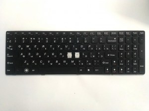 Клавиатура неисправная (на кнопки) MB340-007 G580-US REV:RU Lenovo IdeaPad G580 G585 Z580 Z585 Z780 G590 G780 запчасти для ноутбука