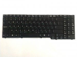 Клавиатура неисправная (на кнопки) MP-03753SU-5285, 04GND91KRU10792 Asus F7, M51, X56 запчасти для ноутбука