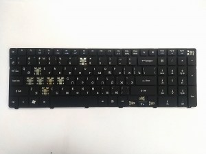 Клавиатура неисправная (на кнопки) V104702AS3 RU PK130C91104 REV: A00 Acer eMachines Packard Bell запчасти для ноутбука