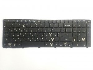 Клавиатура неисправная (на кнопки) V104730DS3 RU 90.4HV07.S0R REV: A1 Acer 5810T 5410T 5820TG и др. запчасти для ноутбука
