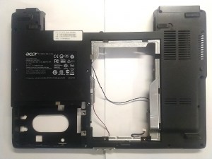 Корпус нижняя часть (корыто) YHN36ZR1BAT EAZR1001018 36ZR1BATN50 Acer Aspire 3680 запчасти для ноутбука