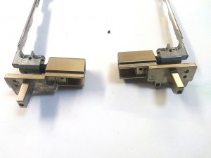 Петли 33.4FZ17.001 33.4FZ16.001 45N5950 45N5951 Lenovo ThinkPad T410, T410i запчасти для ноутбука
