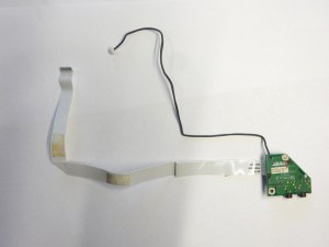 Плата AUDIO LS-3253 Rev: 1A с шлейфом EDL71 Rev: 0.A NBX12001900  RoverBook Navigator W570 запчасти для ноутбука