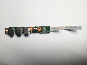 Плата AUDIO с шлейфом DAQT6GAB8A0 REV:A HP dv5-1240er dv5-1000 запчасти для ноутбука