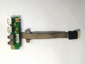Плата USB, AUDIO с шлейфом H54 IO CABLE 1414-03P2000 DNS H54Z запчасти для ноутбука