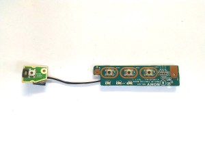 Плата кнопки включения, кнопок управления M960_MP_FUNCTION BOARD 1P-109CJ05-8011 REV:1.1 015-0101--1503_A LA 100327 для Sony Vaio PCG-61211V запчасти для ноутбука