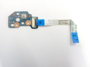Плата кнопки включения 48.4ZK16.011 EG50-KB POWER BD с шлейфом EA50-PB-FFC A01 50.4YU10.001 Acer Aspire E1-522 запчасти для ноутбука