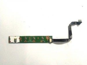 Плата кнопки включения 6-71-E5105S-D03 GP W150DAQ с шлейфом 6-43-B51M0-032 IRU W150DA запчасти для ноутбука