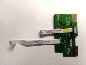 Плата кнопок тачпада EFL5-0 LS-2762 Rev:1.0 с шлейфами NBX00000X00 NBX00000W00 Acer TravelMate 2400 2403WXCi запчасти для ноутбука