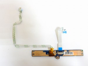 Плата кнопок тачпада PT10 6 BTN BRD REV: 2.1 12509478-02115 с шлейфами Toshiba Satellite C50-A-L6K запчасти для ноутбука
