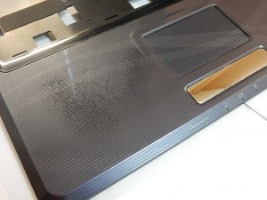 Верхняя часть корпуса (палмрест) 13GNST10P16X-1 13N0-BTA1003 Asus F50 F50S запчасти для ноутбука