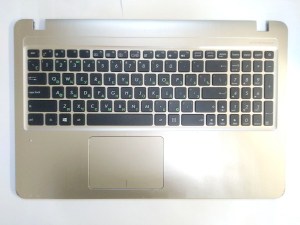 Верхняя часть корпуса (палмрест) 13NB0B01P07015 REV: 3A с клавиатурой MP-13K93SU-9209 AEXKA700010 0KNB0-610TRU00 lkxz Asus R540Y запчасти для ноутбука