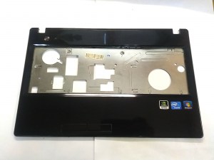 Верхняя часть корпуса (палмрест) 39.4SH01.XXX 39.4SH01.001 60.4SH04.001 Lenovo G580 запчасти для ноутбука