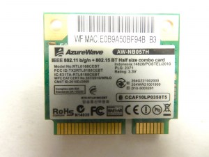 Wi-Fi+Bluetooth модуль для ноутбука Realtek RTL8188CEBT AzureWave AW-NB057H