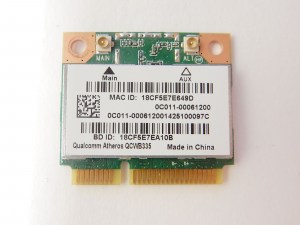 Wi-Fi+Bluetooth модуль для ноутбука Qualcomm Atheros QCWB335