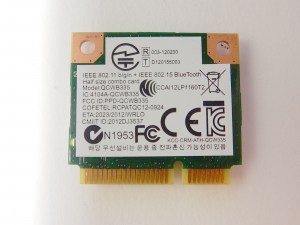 Wi-Fi+Bluetooth модуль для ноутбука Qualcomm Atheros QCWB335