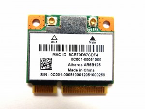 Wi-Fi модуль ноутбука Atheros AR5B125
