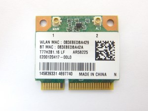 WiFi+Bluetooth модуль Atheros AR5B225 запчасти для ноутбука