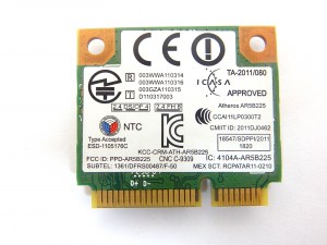 WiFi+Bluetooth модуль Atheros AR5B225 запчасти для ноутбука