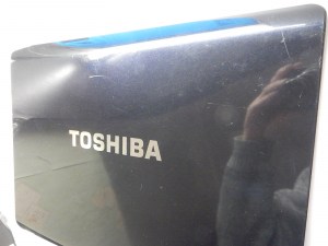 Верхняя крышка (матрицы) AP019000J00 INISKALC01K5101 для ноутбука Toshiba Satellite A200-1S5 A205 A210