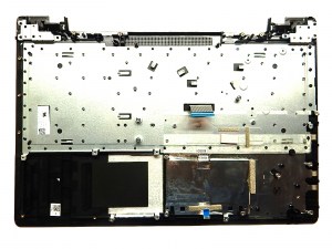 Верхняя часть корпуса (палмрест) AP115000800 CHUNQIU E348430 FA11S000100 CG520.LOG.UP.US для ноутбука Lenovo ideapad 110-15IBR