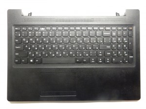 Верхняя часть корпуса (палмрест) AP115000800 CHUNQIU E348430 FA11S000100 CG520.LOG.UP.US для ноутбука Lenovo ideapad 110-15IBR