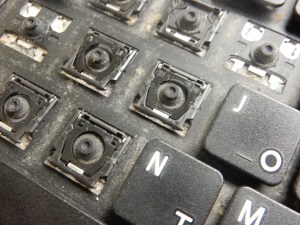 Клавиатура неисправная (на кнопки) AEZR7700010 ZR7 REV: 3A 9Z.N1H82.L0R KB.I170A.164 для ноутбука Acer 5810T 5410T 5820TG