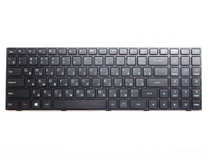 Клавиатура (на кнопки) PK131ER1A05, 5N20H52634, 9Z.NCLSN.00R для ноутбука Lenovo ideapad 100-15 100-15IBY 100-15IB